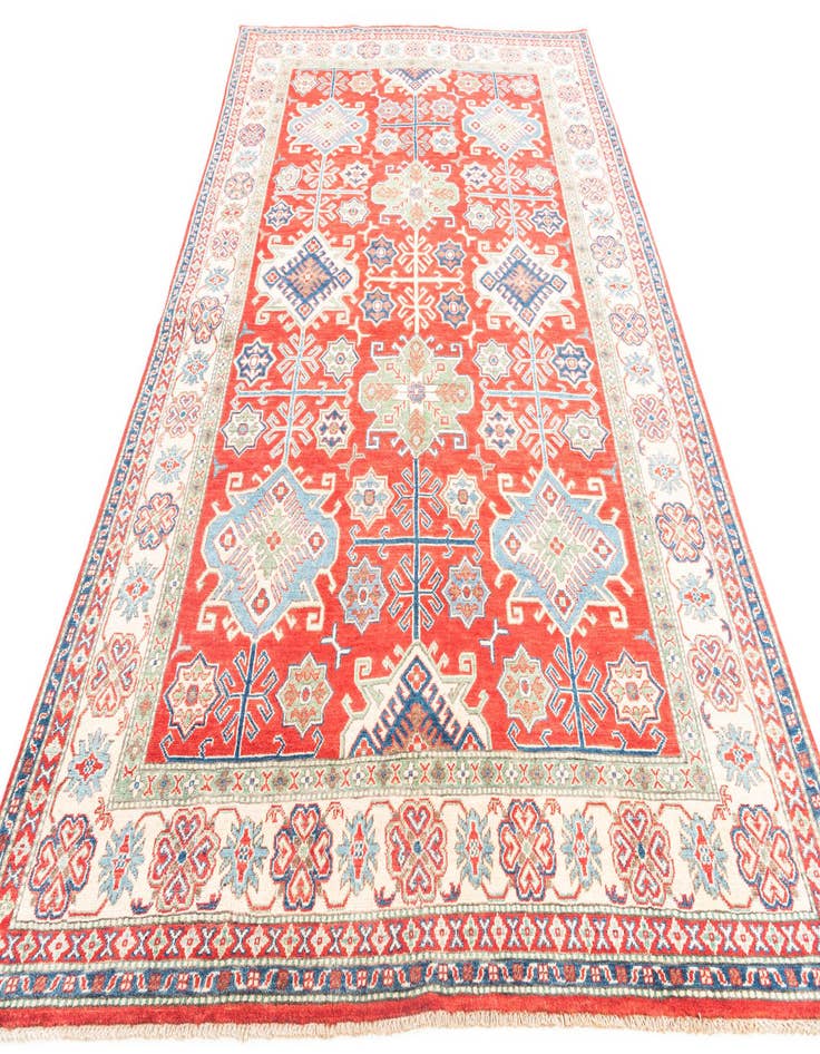 Detail image of  6' 6 x 10' 3  Hand Knotted Kazak Rug