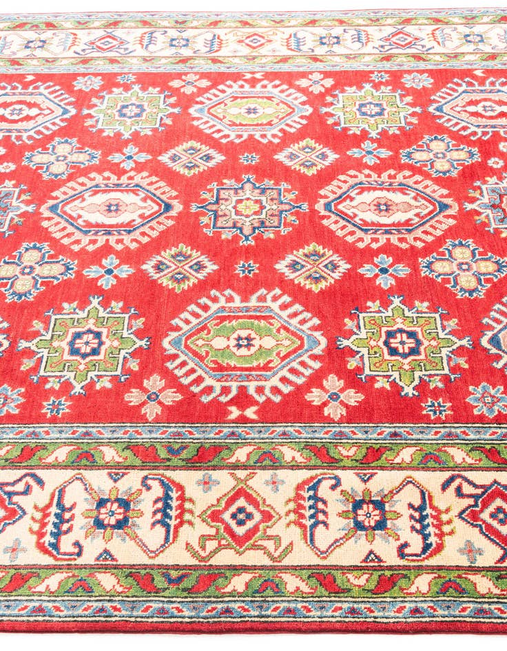 Detail image of  6' 6 x 9' 8  Hand Knotted Kazak Rug