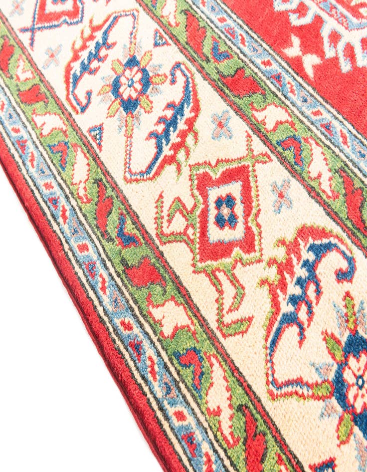 Detail image of  6' 6 x 9' 8  Hand Knotted Kazak Rug