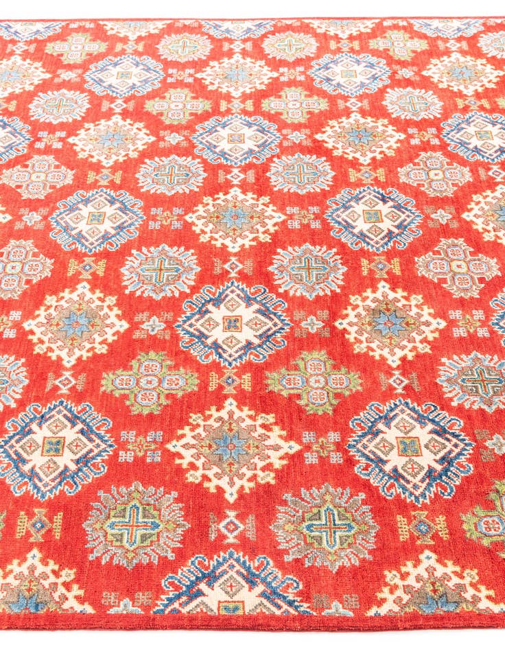 Detail image of  6' 7 x 9' 10  Hand Knotted Kazak Rug