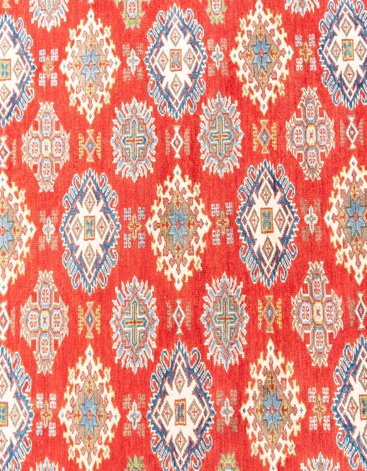 Detail image of  6' 7 x 9' 10  Hand Knotted Kazak Rug