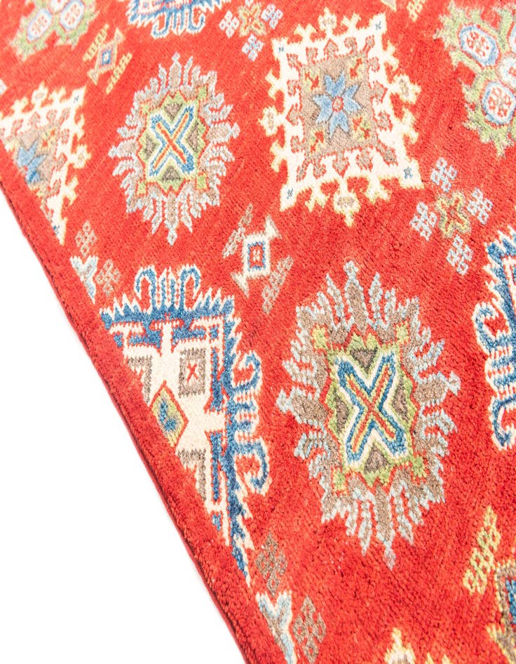 Detail image of  6' 7 x 9' 10  Hand Knotted Kazak Rug