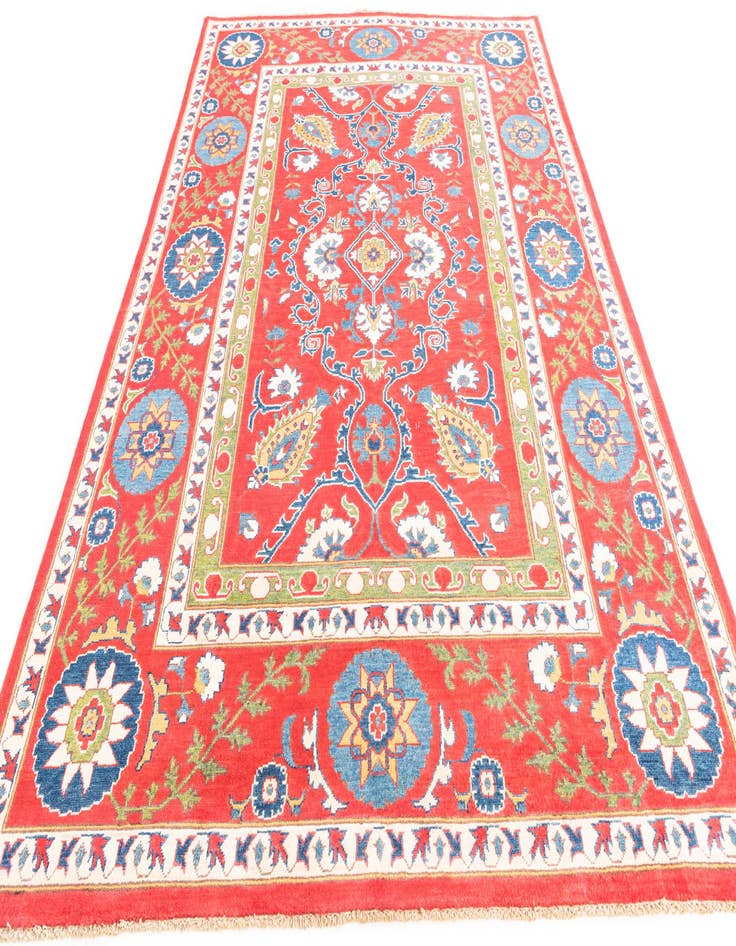 Detail image of  6' 8 x 9' 9  Hand Knotted Kazak Rug