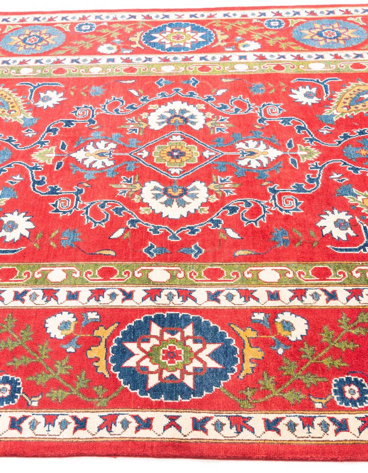 Detail image of  6' 8 x 9' 9  Hand Knotted Kazak Rug