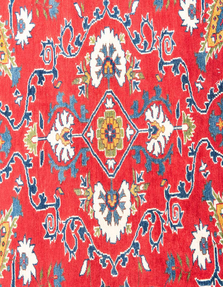 Detail image of  6' 8 x 9' 9  Hand Knotted Kazak Rug