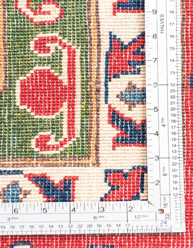 Detail image of  6' 8 x 9' 9  Hand Knotted Kazak Rug