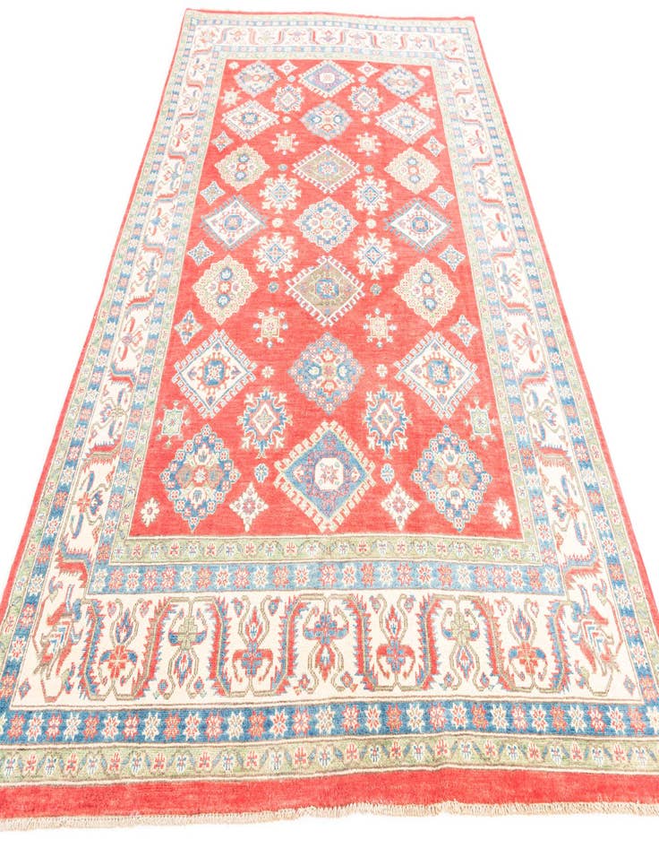 Detail image of  6' 6 x 9' 9  Hand Knotted Kazak Rug