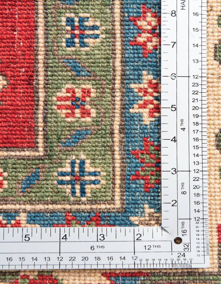 Detail image of  6' 6 x 9' 9  Hand Knotted Kazak Rug