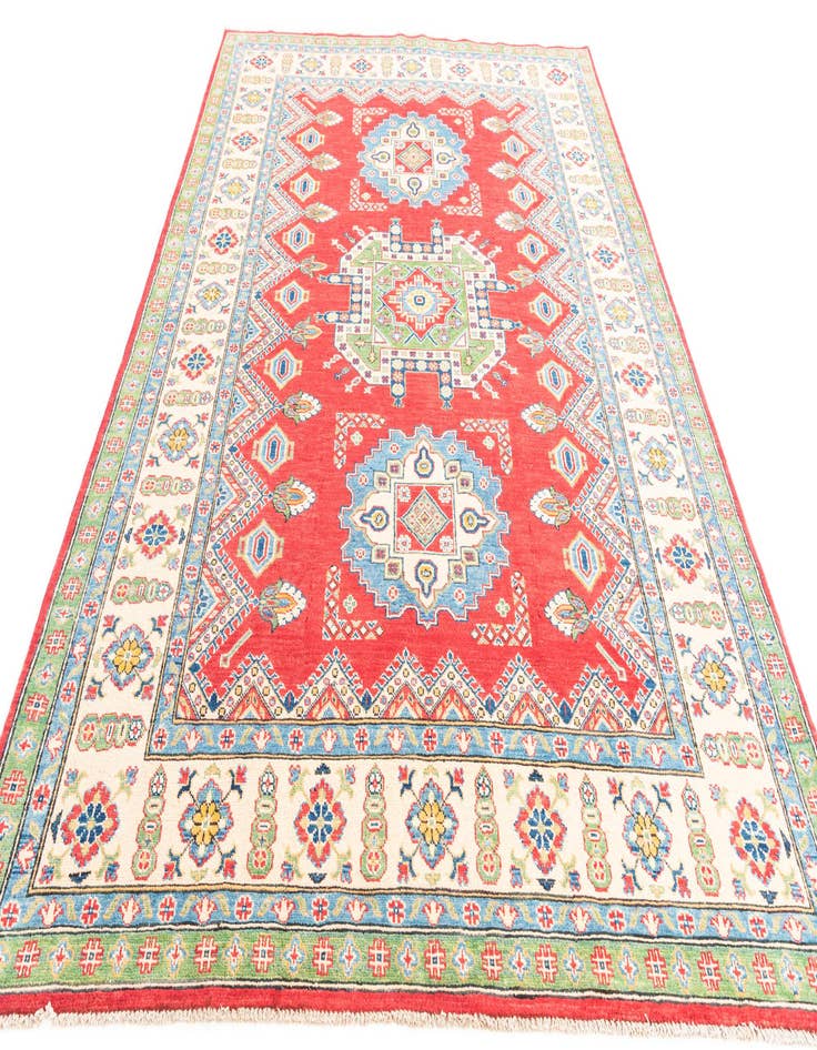 Detail image of  6' 8 x 9' 7  Hand Knotted Kazak Rug