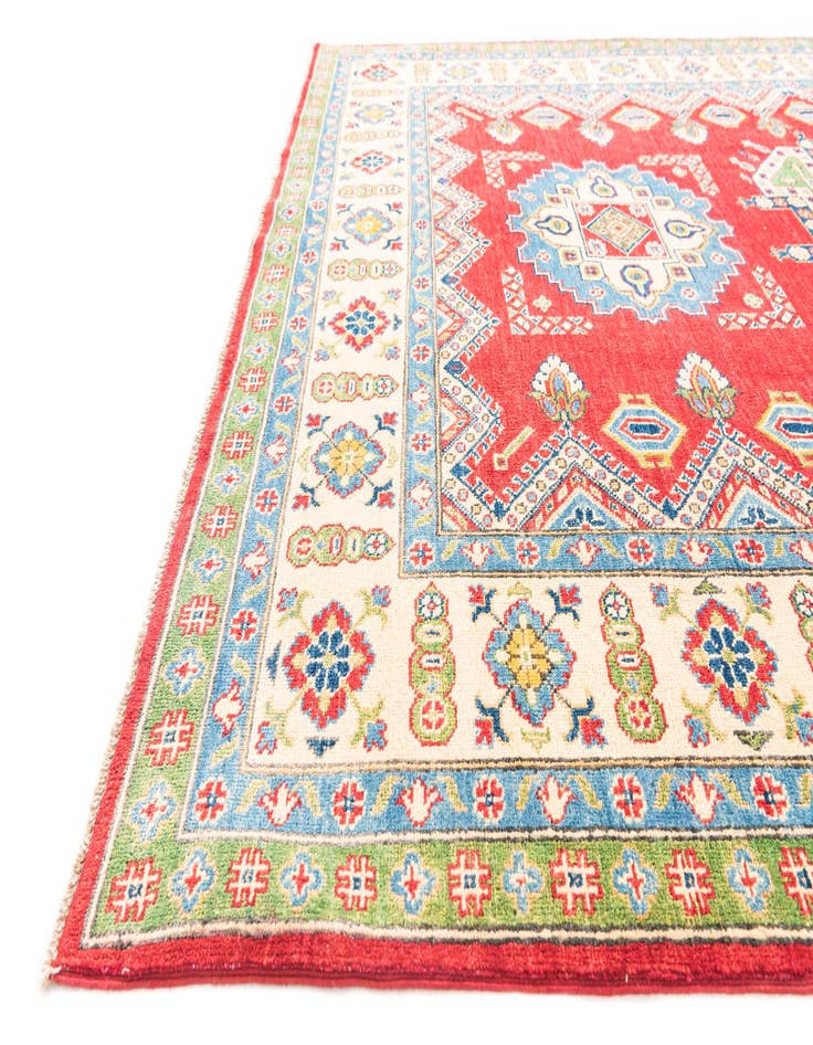 Detail image of  6' 8 x 9' 7  Hand Knotted Kazak Rug