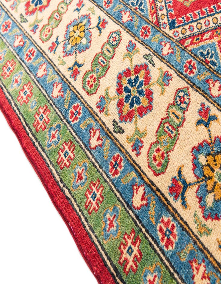 Detail image of  6' 8 x 9' 7  Hand Knotted Kazak Rug