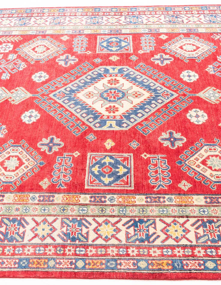 Detail image of  6' 6 x 9' 6  Hand Knotted Kazak Rug