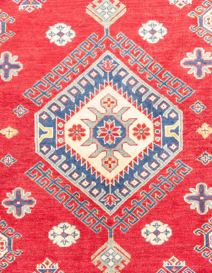 Detail image of  6' 6 x 9' 6  Hand Knotted Kazak Rug