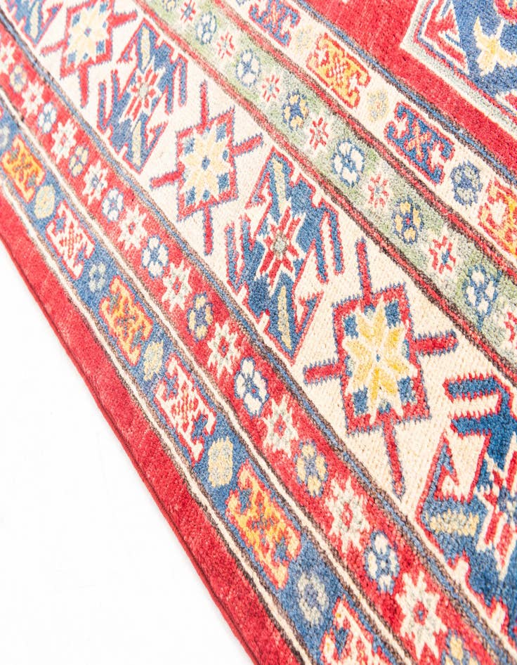 Detail image of  6' 6 x 9' 6  Hand Knotted Kazak Rug
