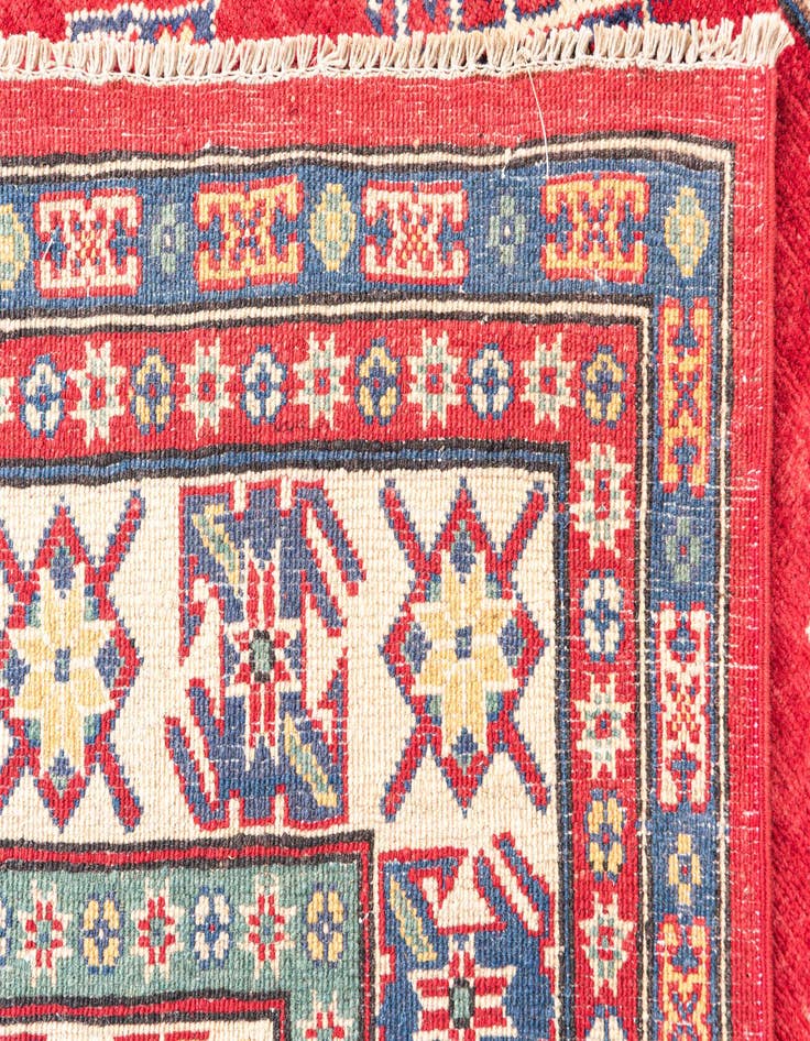 Detail image of  6' 6 x 9' 6  Hand Knotted Kazak Rug