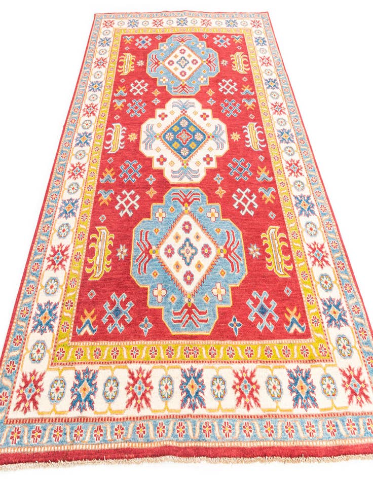 Detail image of  6' 2 x 8' 10  Hand Knotted Kazak Rug