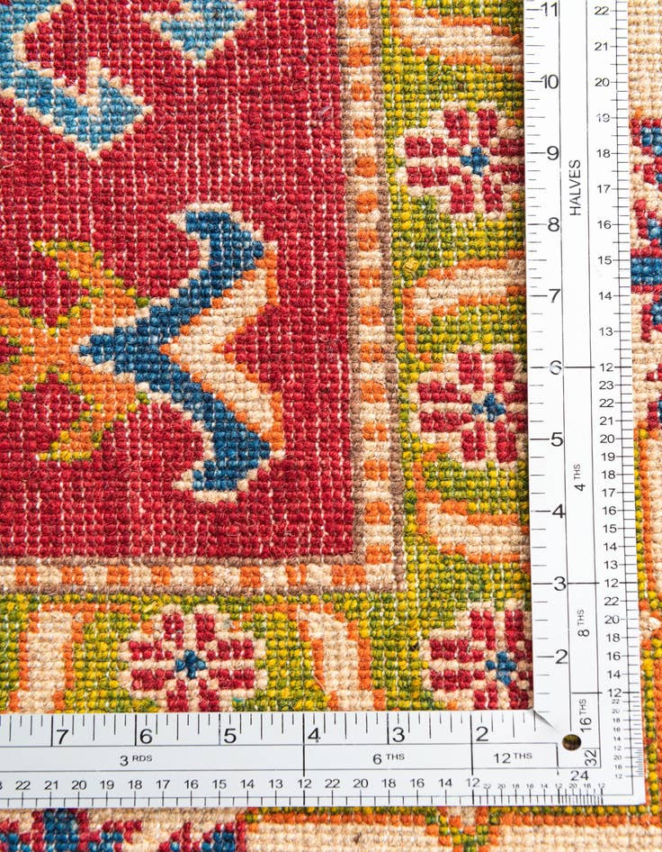 Detail image of  6' 2 x 8' 10  Hand Knotted Kazak Rug