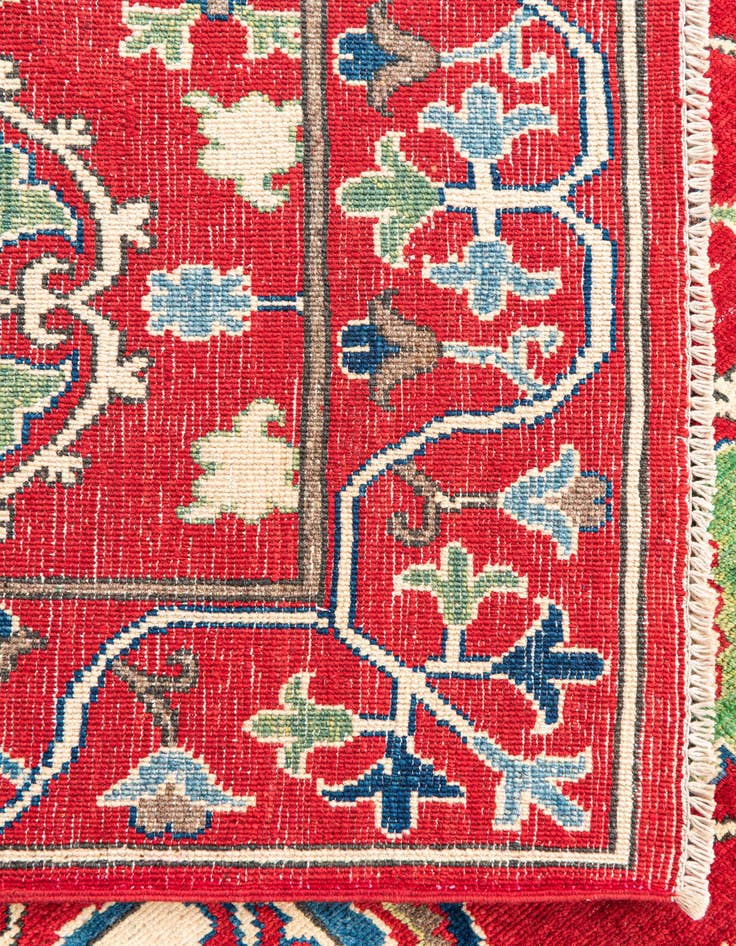 Detail image of  6' 8 x 9' 9  Hand Knotted Kazak Rug