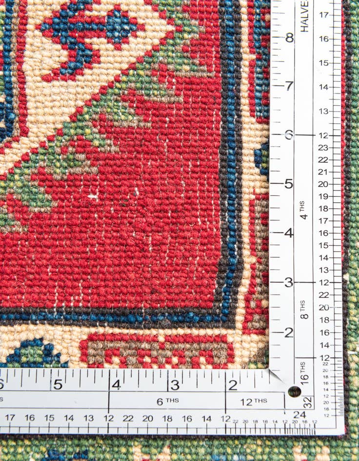 Detail image of  6' 7 x 9' 2  Hand Knotted Kazak Rug