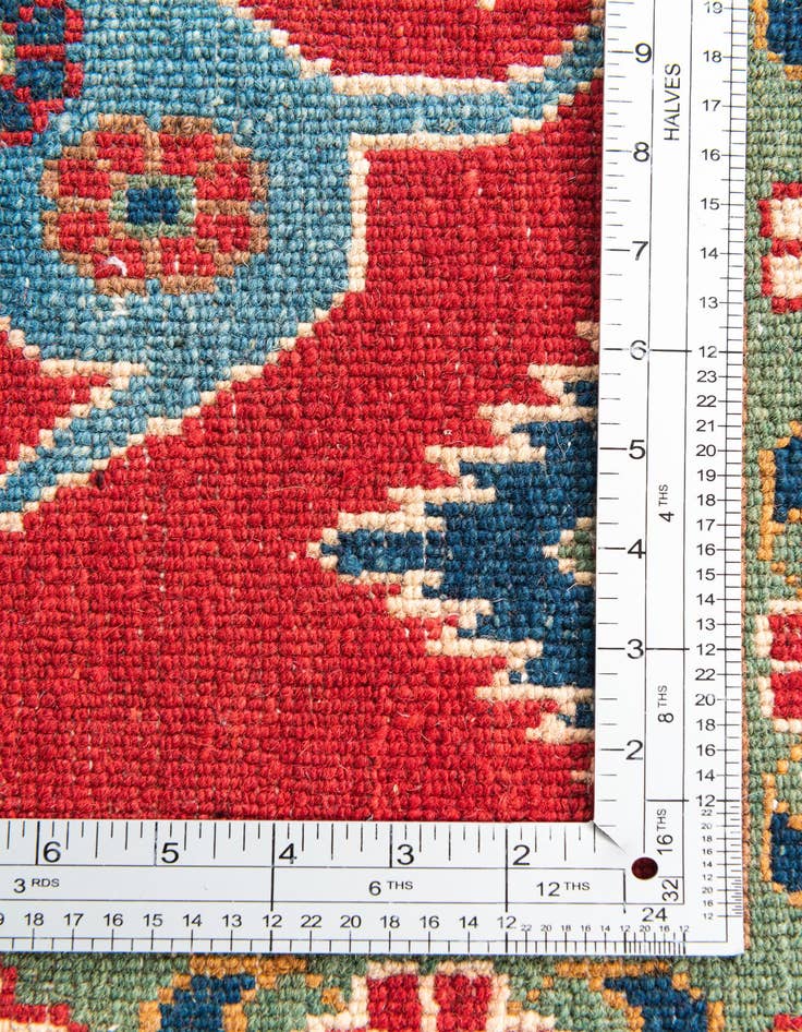 Detail image of  6' 6 x 9' 7  Hand Knotted Kazak Rug