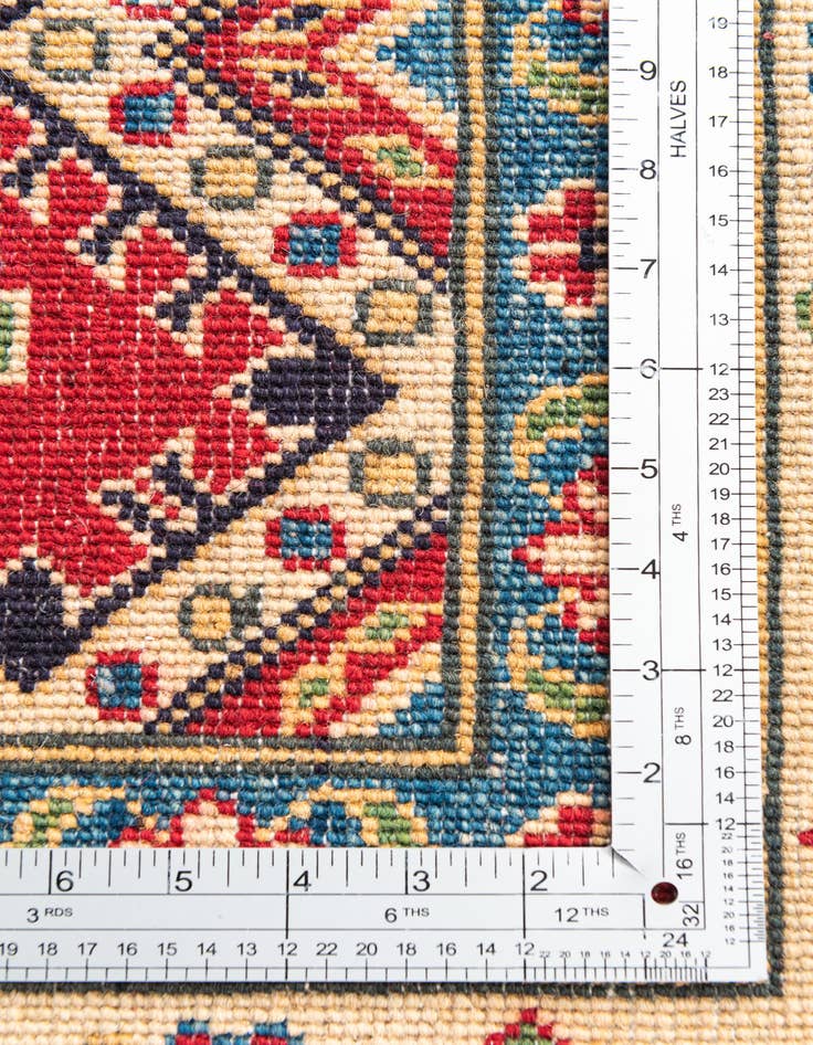 Detail image of  6' 7 x 10' 5  Hand Knotted Kazak Rug