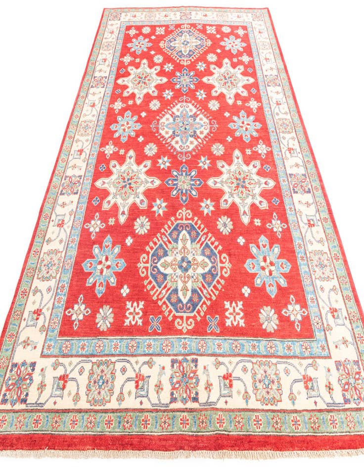 Detail image of  6' 6 x 9' 9  Hand Knotted Kazak Rug