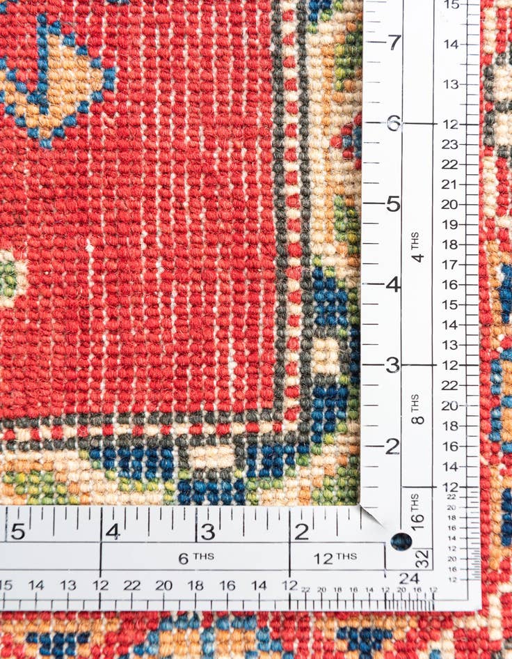 Detail image of  6' 2 x 9'  Hand Knotted Kazak Rug