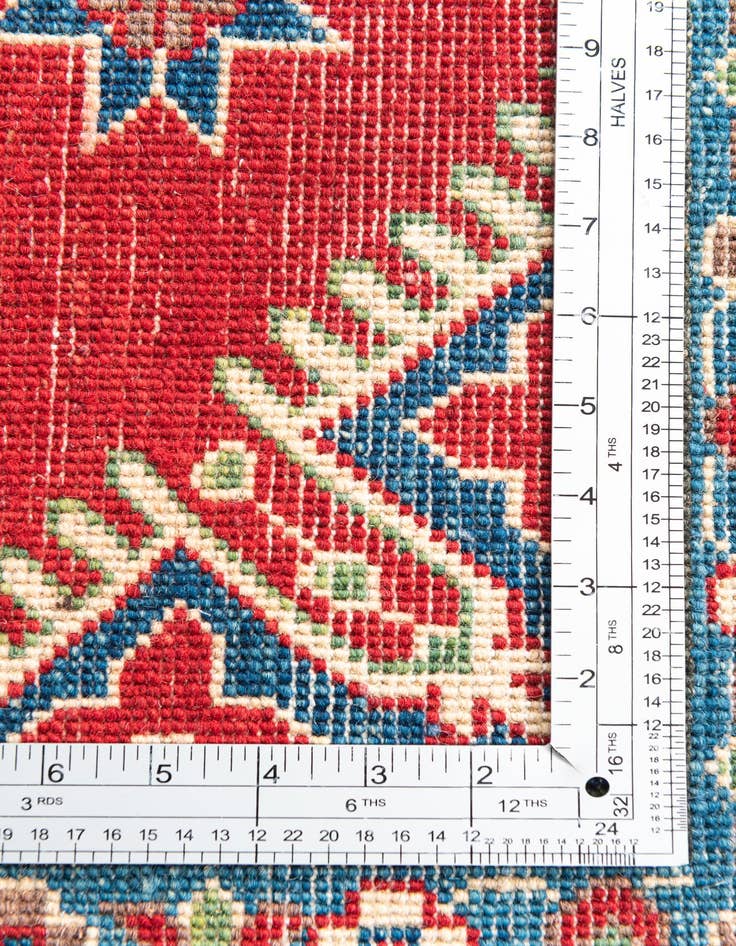 Detail image of  5' 10 x 9' 2  Hand Knotted Kazak Rug