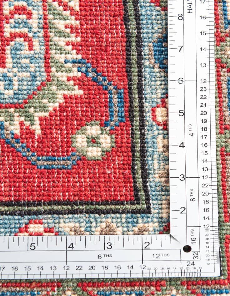 Detail image of  6' 7 x 9' 7  Hand Knotted Kazak Rug