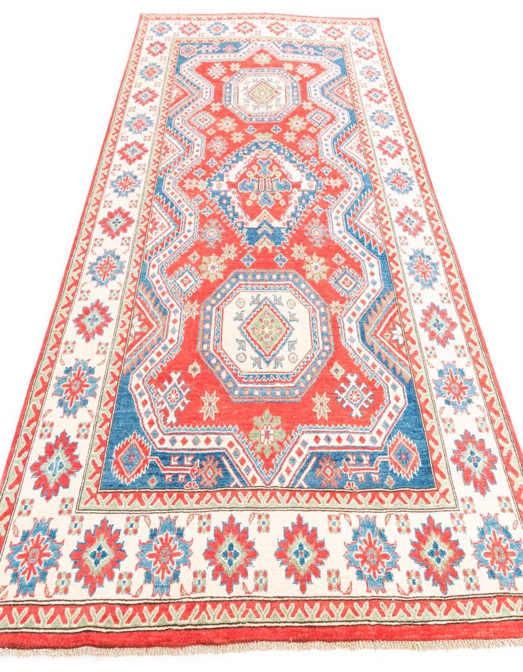 Detail image of  6' 6 x 9' 9  Hand Knotted Kazak Rug