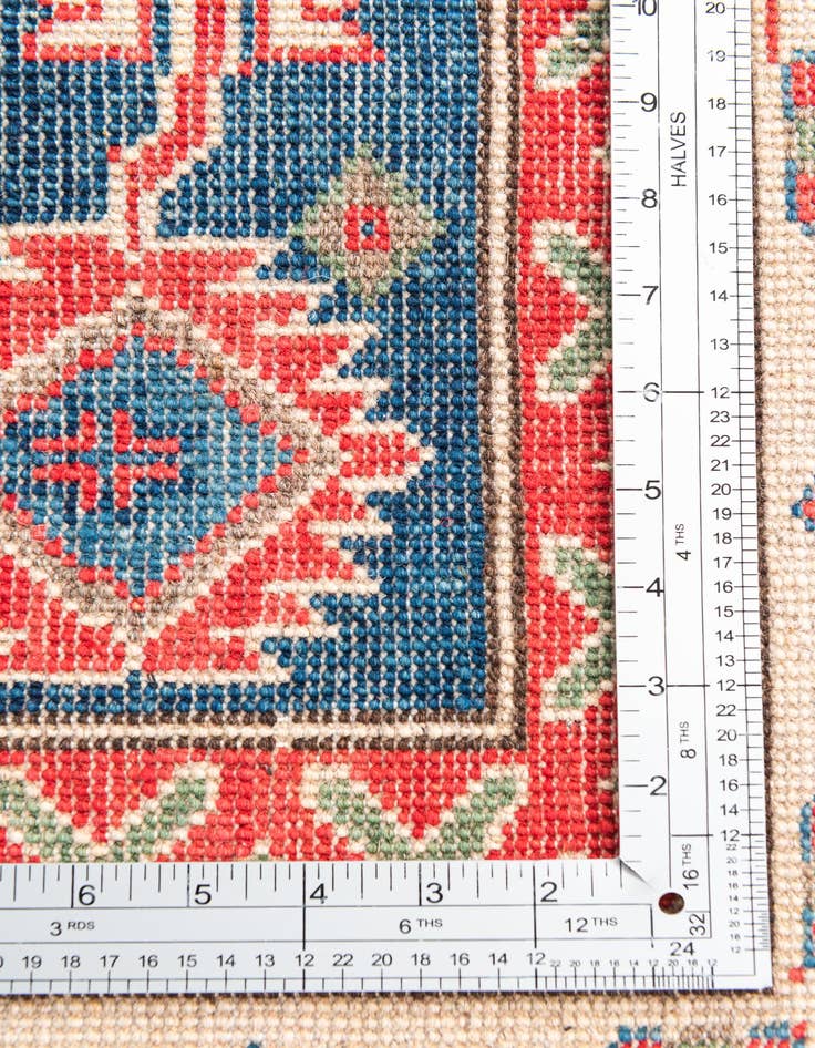 Detail image of  6' 6 x 9' 9  Hand Knotted Kazak Rug