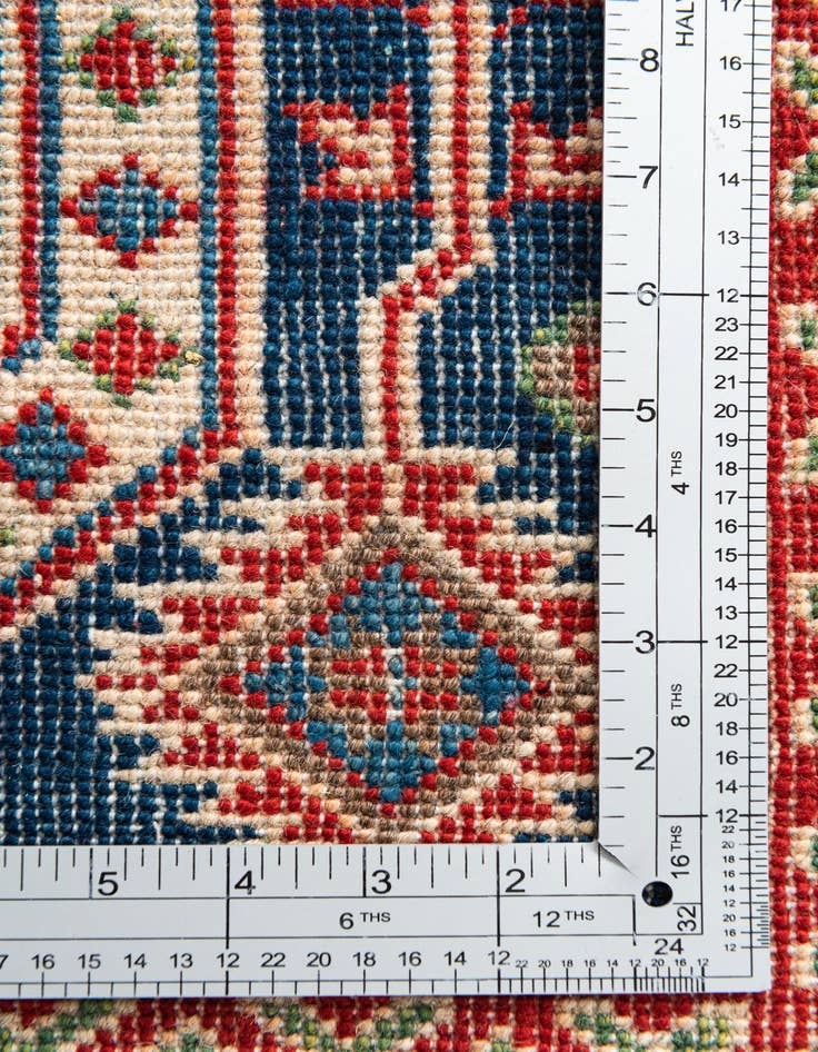 Detail image of  5' x 7'  Hand Knotted Kazak Rug