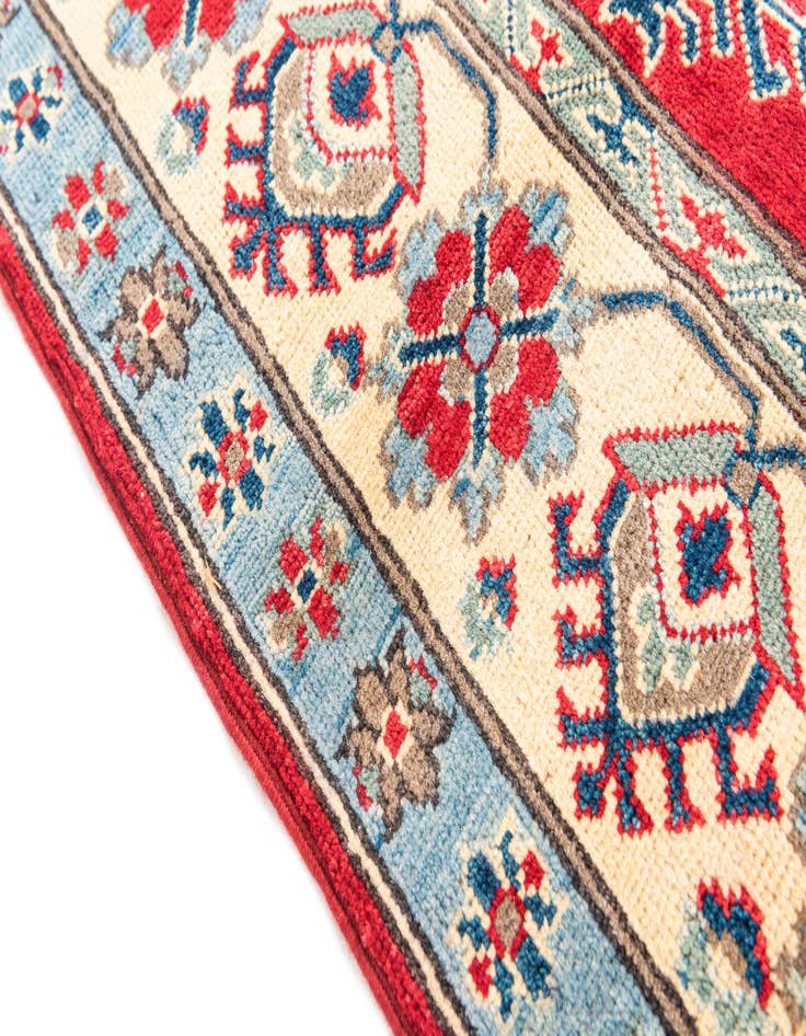 Detail image of  5' 2 x 6' 7  Hand Knotted Kazak Rug