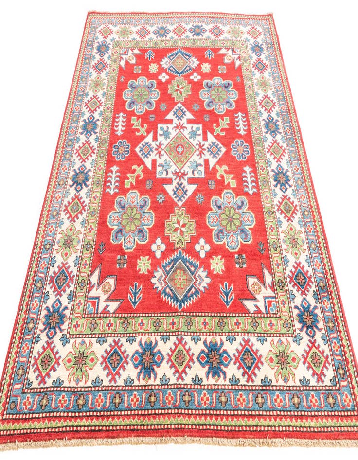 Detail image of  5' 1 x 7' 1  Hand Knotted Kazak Rug