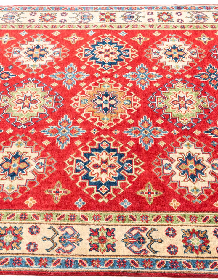 Detail image of  5' 1 x 6' 10  Hand Knotted Kazak Rug