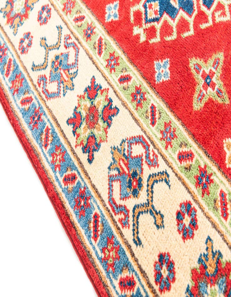 Detail image of  5' 1 x 6' 10  Hand Knotted Kazak Rug