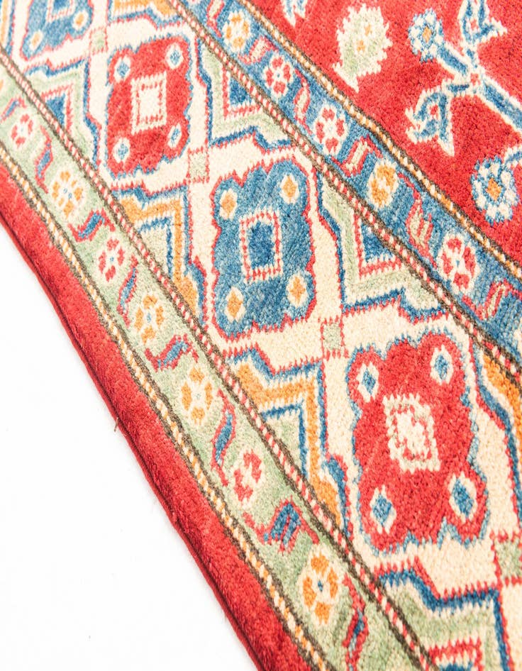 Detail image of  5' x 7' 1  Hand Knotted Kazak Rug