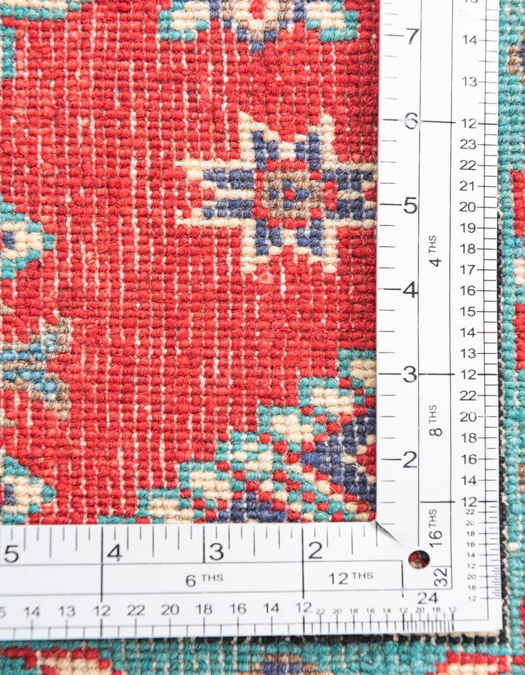 Detail image of  3' 4 x 5'  Hand Knotted Kazak Rug