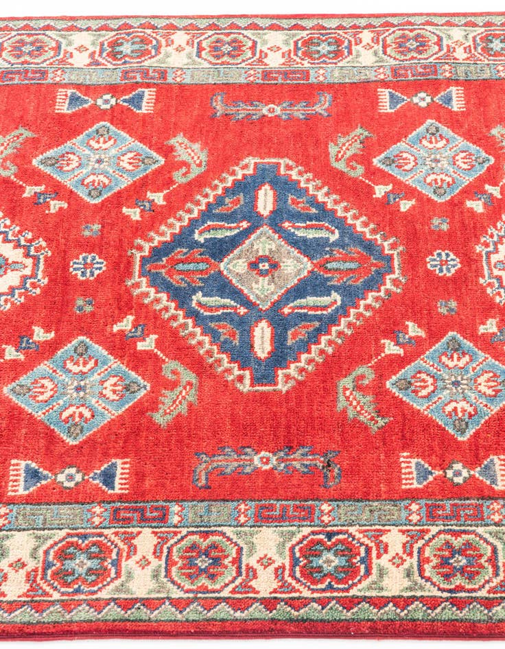 Detail image of  3' 3 x 5'  Hand Knotted Kazak Rug