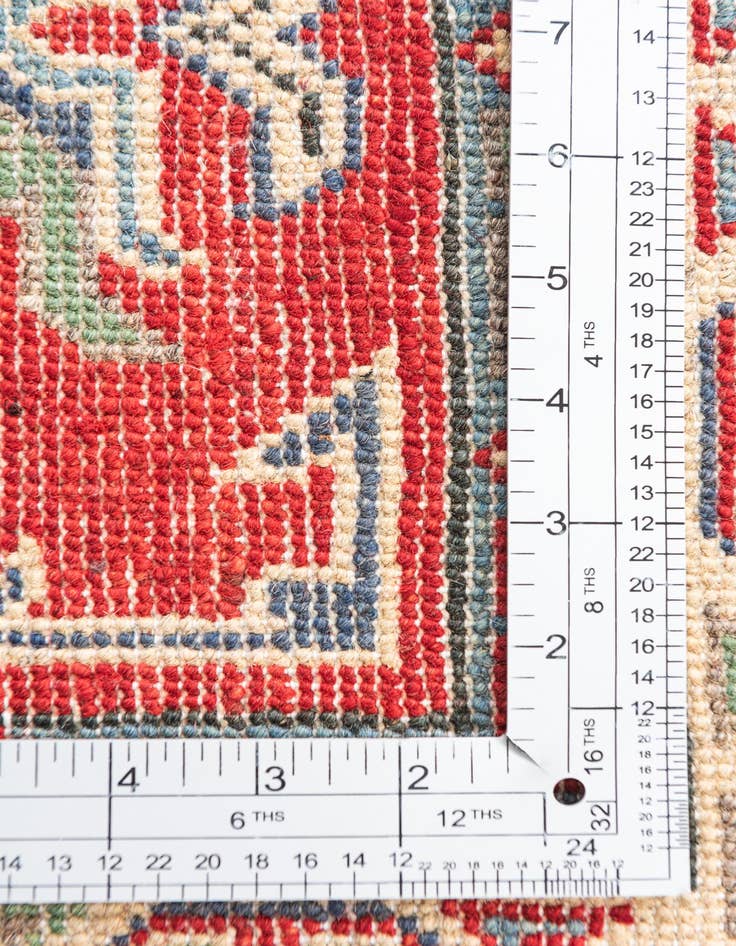 Detail image of  3' 3 x 5'  Hand Knotted Kazak Rug