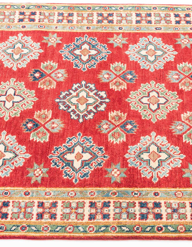 Detail image of  3' 3 x 4' 9  Hand Knotted Kazak Rug