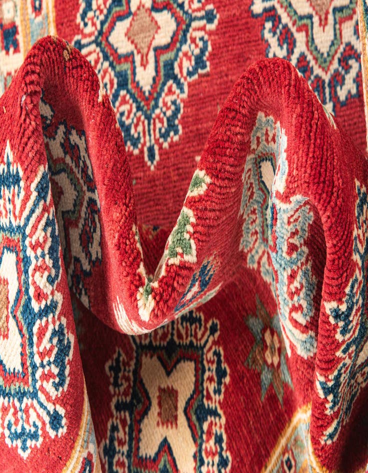 Detail image of  3' 3 x 4' 9  Hand Knotted Kazak Rug