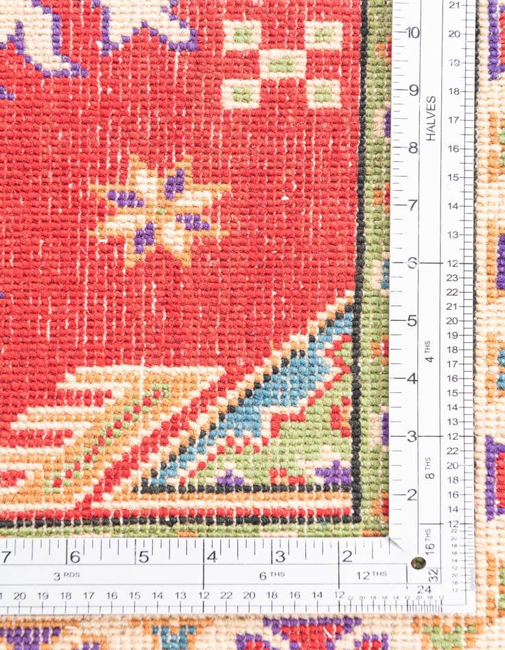 Detail image of  3' 3 x 5'  Hand Knotted Kazak Rug