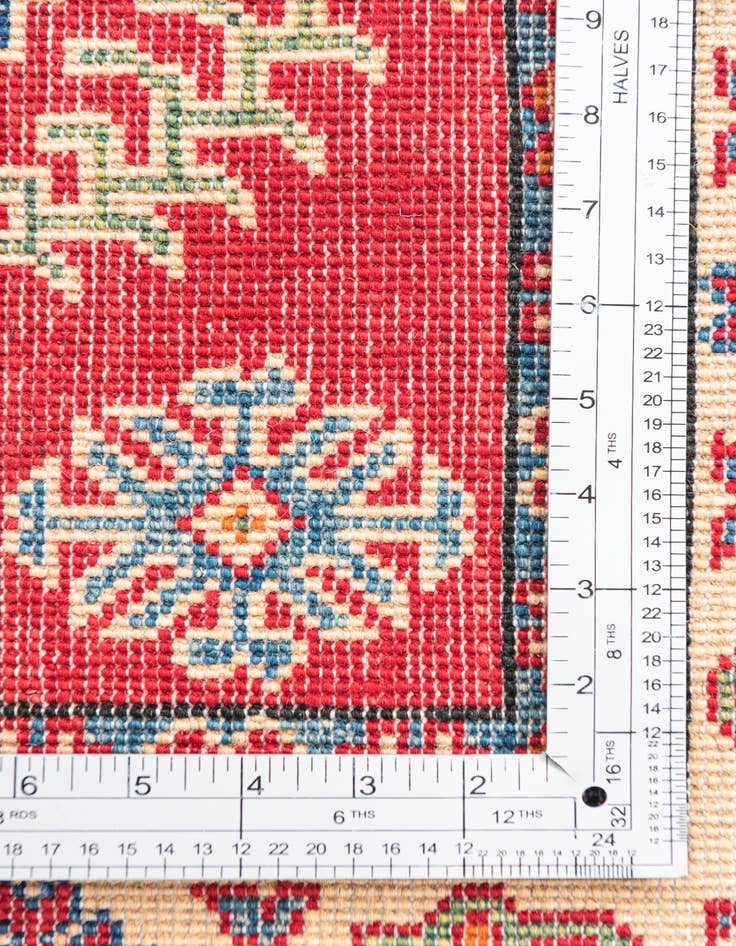 Detail image of  3' 3 x 5'  Hand Knotted Kazak Rug