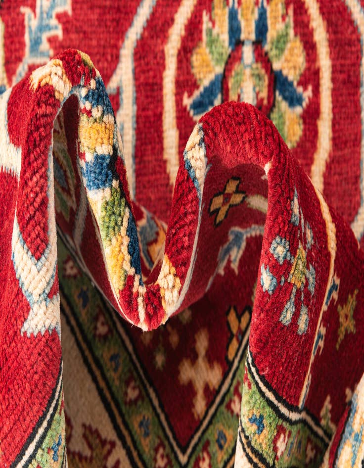 Detail image of  3' 2 x 5'  Hand Knotted Kazak Rug