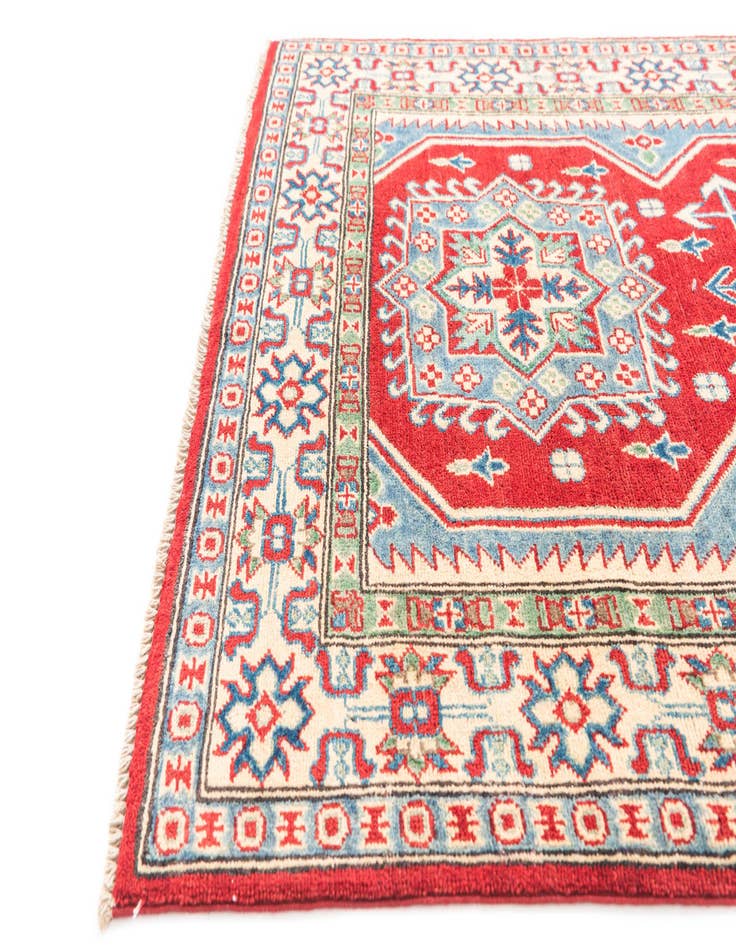 Detail image of  3' 10 x 6' 2  Hand Knotted Kazak Rug