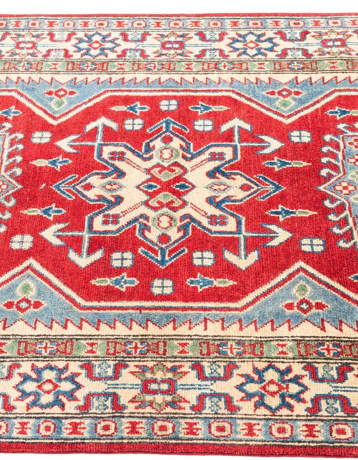 Detail image of  3' 10 x 6' 2  Hand Knotted Kazak Rug