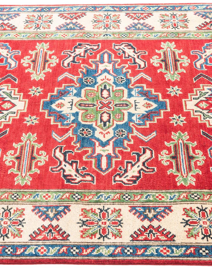 Detail image of  3' 10 x 6' 1  Hand Knotted Kazak Rug