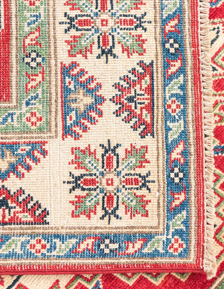 Detail image of  3' 10 x 6' 1  Hand Knotted Kazak Rug