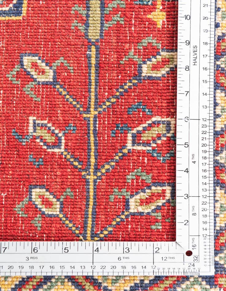 Detail image of  3' 10 x 5' 9  Hand Knotted Kazak Rug